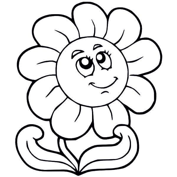 Margaréta homokkép sablon gyerekeknek kreatív homokfestés készítéséhez.