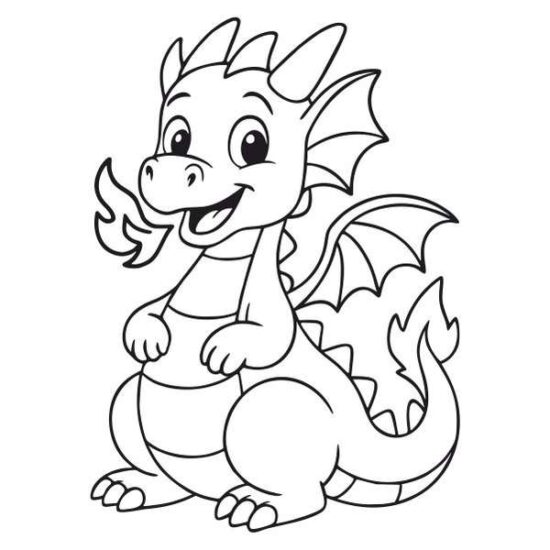 Tűzokádó sárkány homokkép homokfestés kreatív színes homokkal gyerekeknek