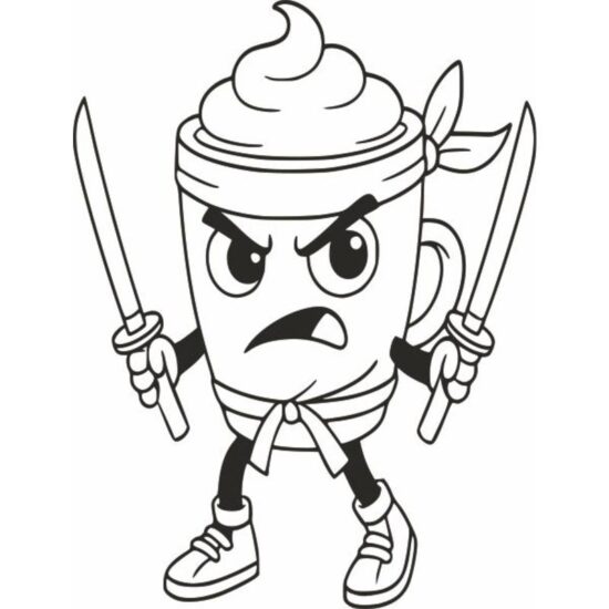 Cappuccino Assassino homokfestő készlet sablonkép és színes homok tasakokkal gyerekeknek