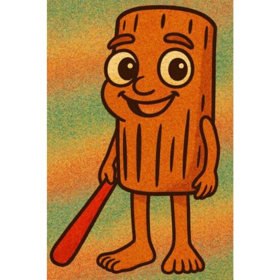 Homokfestés sablonkép és hat színes homok tasak a Tung Tung Tung Sahur csomagban gyerekeknek