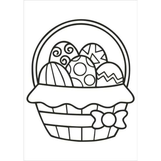 Húsvéti kosár homokkép