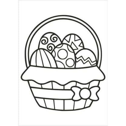 Húsvéti kosár homokkép