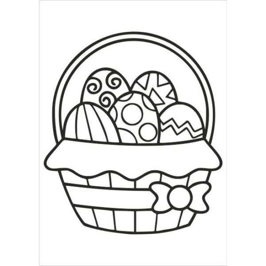 Húsvéti kosár homokkép