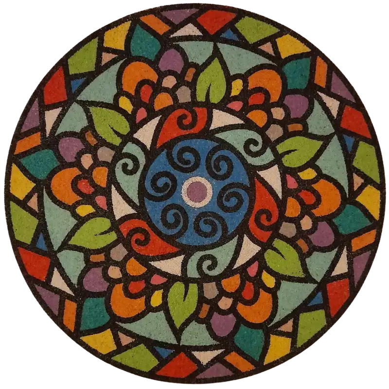 Mandala 6 homokkép-homokfestes.hu