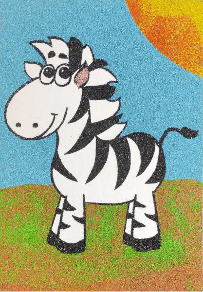 Zebra homokkép-homokfestes.hu